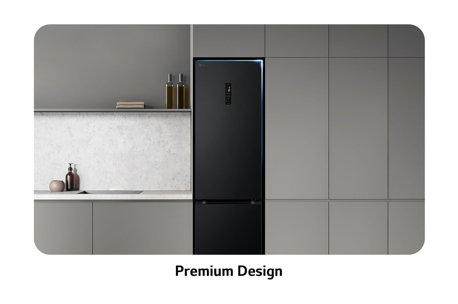 Vue de face LG GBB72BM9CQ1