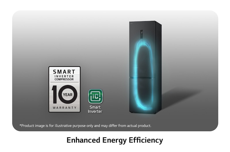 Vue de face LG GBB72BM9CQ1