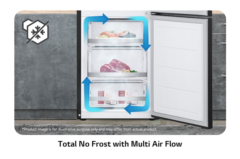 Vue de face LG GBB72BM9CQ1