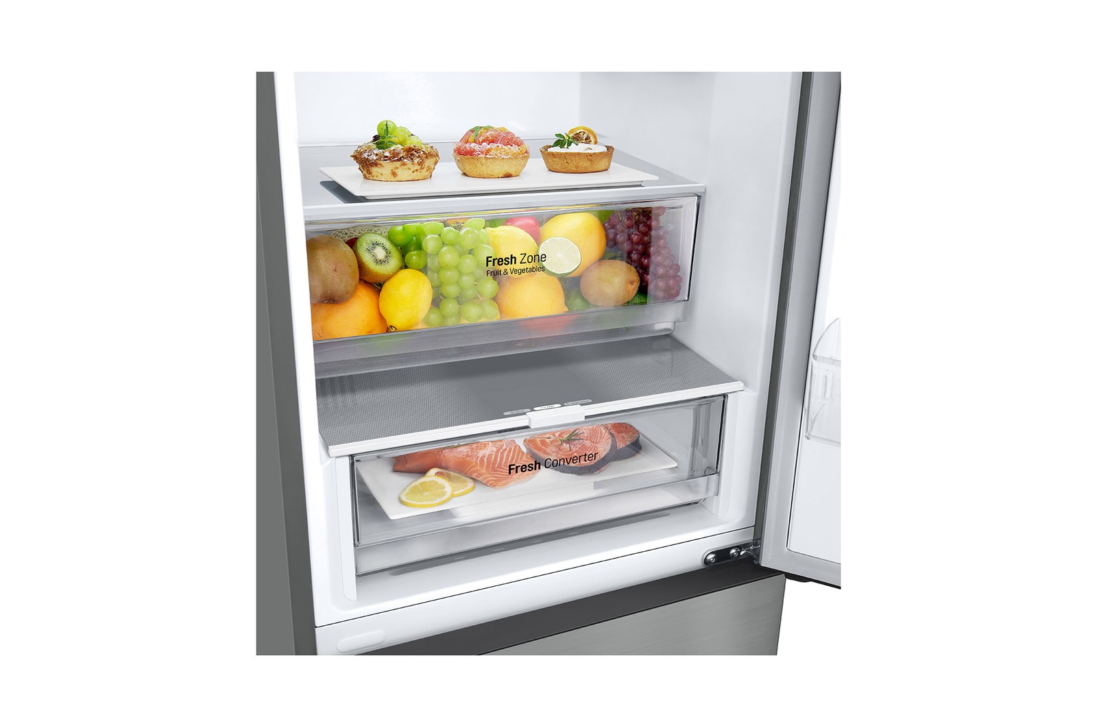 Dryer with food