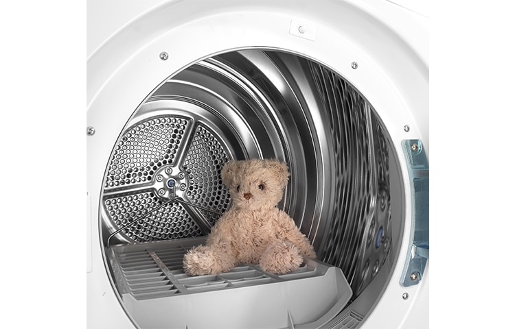 LG SÈCHE-LINGE 7KG | Pompe à chaleur A++ | Condenseur auto-nettoyant | Porte opaque, LG RC7055AH1M