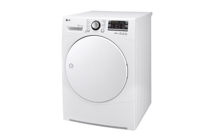 LG SÈCHE-LINGE 7KG | EcoHybrid | Pompe à chaleur A++ | Condenseur auto-nettoyant | Porte opaque, LG RC7055AP1Z