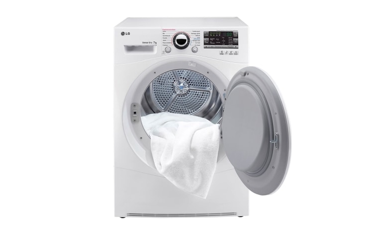 LG SÈCHE-LINGE 7KG | Condensation B | Porte opaque, LG RC7066A6Z