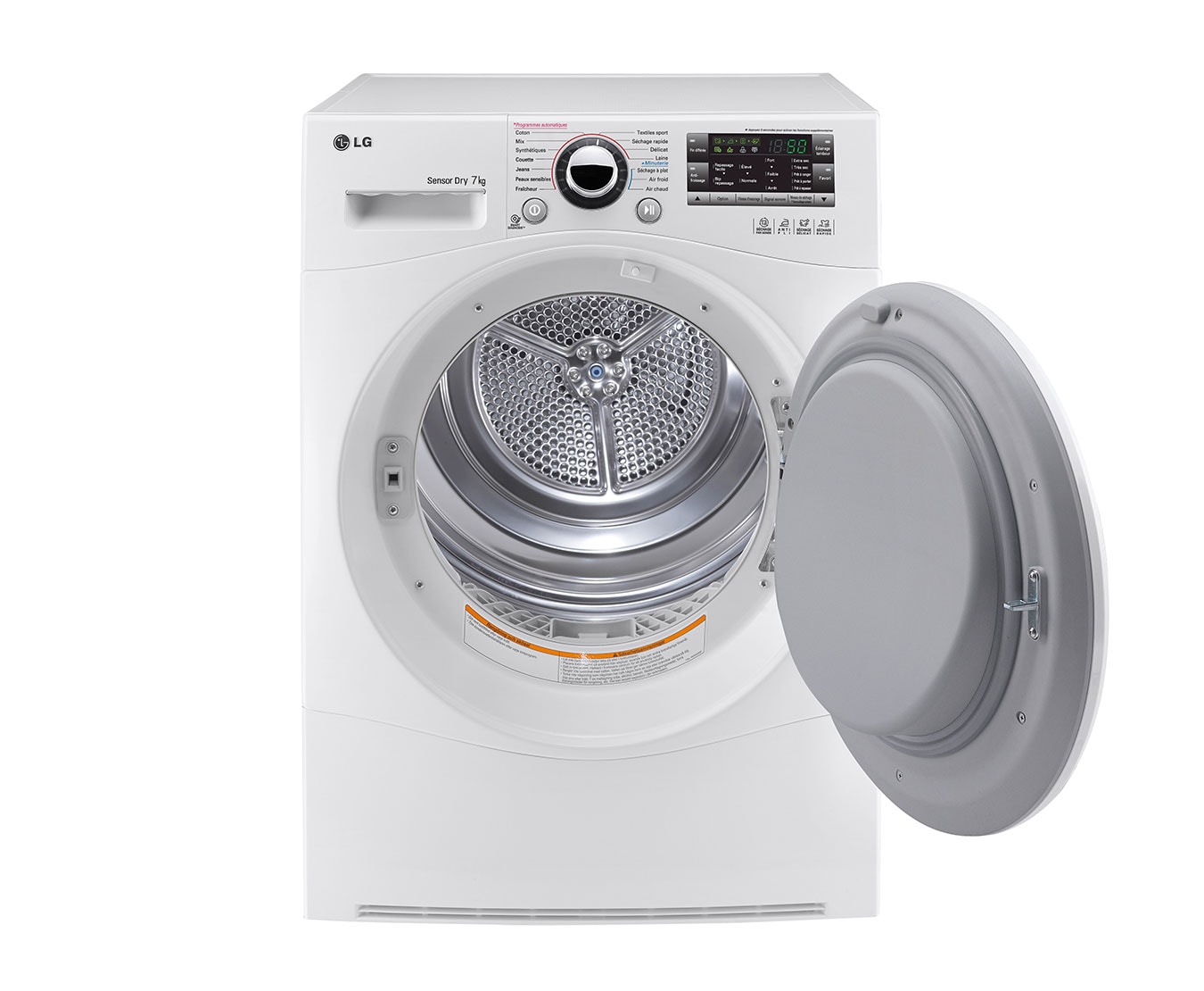 LG SÈCHE-LINGE 7KG | Condensation B | Porte opaque, LG RC7066A6Z