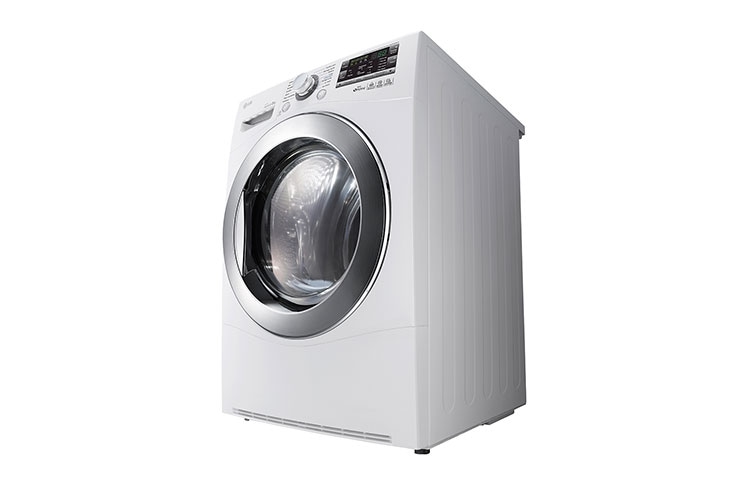 LG SÈCHE-LINGE 8KG | EcoHybrid | Pompe à chaleur A++ | Condenseur auto-nettoyant | Porte verre, LG RC8055AP2Z