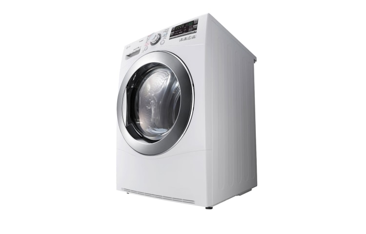 LG SÈCHE-LINGE 8KG | Condensation B | Porte verre | TrueSteam, LG RC8066AS2Z