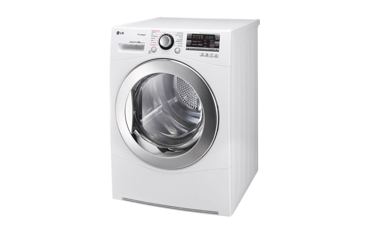 LG SÈCHE-LINGE 8KG | Condensation B | Porte verre | TrueSteam, LG RC8066AS2Z