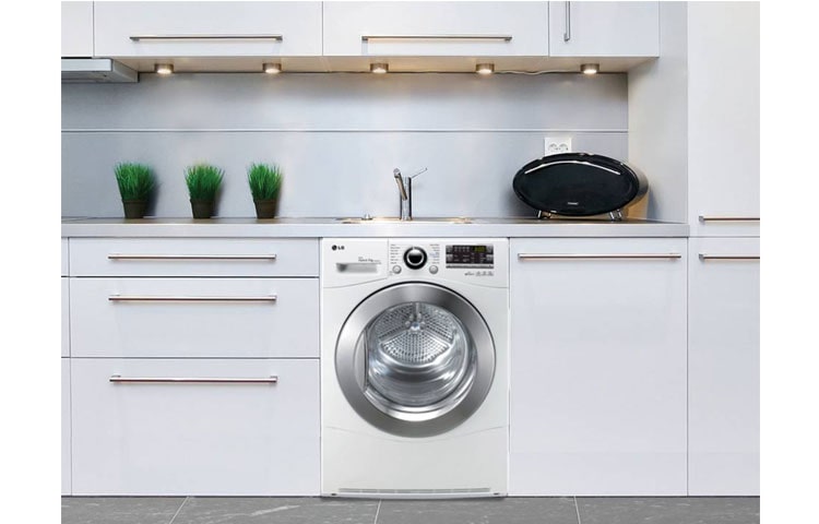 LG Sèche-linge Pompe à chaleur Eco Hybrid 8 Kg, LG RH8051WH