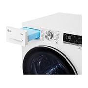 LG Sèche-linge 10kg | A+++ | Condenseur autonettoyant | Compresseur DUAL Inverter et moteur Inverter garantis 10 ans, LG RH1V51WH