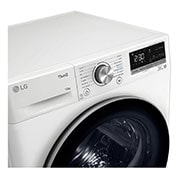 LG Sèche-linge 10kg | A+++ | Condenseur autonettoyant | Compresseur DUAL Inverter et moteur Inverter garantis 10 ans, LG RH1V51WH