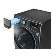 LG Sèche-linge 16kg | A+++ | Condenseur autonettoyant | Compresseur DUAL Inverter et moteur Inverter garantis 10 ans, LG RH6P12BS