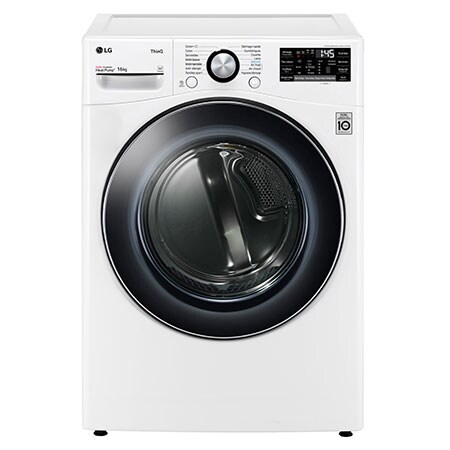 Sèche-linge LG - Type à condensation - 9 kg - Diagnostic intelligent - GRIS  - 06 mois