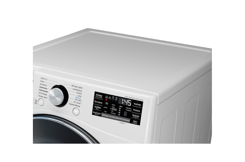 LG Sèche-linge 16kg | A+++ | Condenseur autonettoyant | Compresseur DUAL Inverter et moteur Inverter garantis 10 ans, LG RH6P12WH