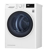 LG Sèche-linge 8kg | A+++ | Condenseur Autonettoyant | Compresseur DUAL Inverter et moteur Inverter garanti 10 ans, LG RH8030WH