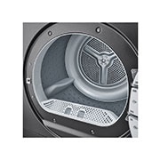 LG Sèche-linge pompe à chaleur 8kg | Pompe à chaleur | Capteurs de séchage | Programmes rapides, LG RH8D14ST