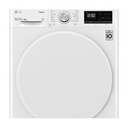 LG Sèche-linge 8 kg | Pompe à chaleur | Condenseur autonettoyant | Moteur et compresseur DUAL Inverter garantis 10 ans, LG RH8V59WH