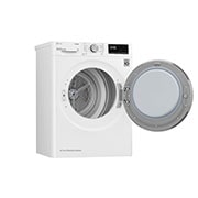 LG Sèche-linge 8 kg | Pompe à chaleur | Condenseur autonettoyant | Moteur et compresseur DUAL Inverter garantis 10 ans, LG RH8V59WH