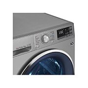 LG Sèche-linge 9kg | DUAL Inverter Heat Pump™ | A+++-10% | Condenseur Autonettoyant |Compresseur DUAL Inverter et moteur Inverter garanti 10 ans, LG RH9052IX