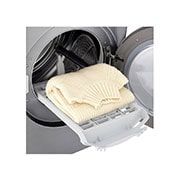 LG Sèche-linge 9kg | DUAL Inverter Heat Pump™ | A+++-10% | Condenseur Autonettoyant |Compresseur DUAL Inverter et moteur Inverter garanti 10 ans, LG RH9052IX