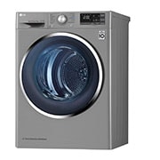 LG Sèche-linge 9kg | DUAL Inverter Heat Pump™ | A+++-10% | Condenseur Autonettoyant |Compresseur DUAL Inverter et moteur Inverter garanti 10 ans, LG RH9052IX