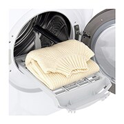 LG Sèche-Linge 9 KG | A+++ | DUAL Inverter Heat Pump™ | EcoHybrid | Wi-Fi | Smart ThinQ™ | Compatible TWINWash™ Mini, LG RH9052WH
