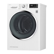 LG Sèche-Linge 9 KG | A+++ | DUAL Inverter Heat Pump™ | EcoHybrid | Wi-Fi | Smart ThinQ™ | Compatible TWINWash™ Mini, LG RH9052WH