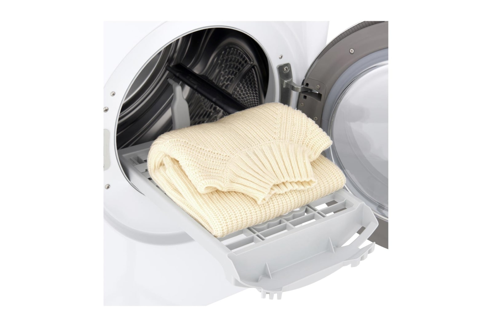 LG Sèche-Linge 9 KG | A+++ | DUAL Inverter Heat Pump™ | EcoHybrid | Wi-Fi | Smart ThinQ™ | Compatible TWINWash™ Mini, LG RH9052WH