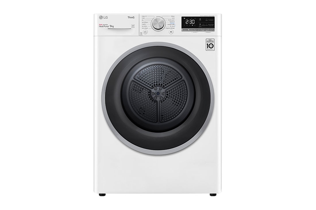 Sèchelinge 9 kg Pompe à chaleur Condenseur Moteur et compresseur DUAL