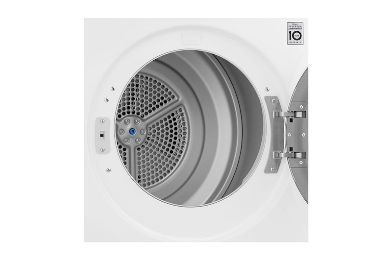 LG Sèche-linge 9 kg | Pompe à chaleur | Condenseur autonettoyant | Moteur et compresseur DUAL Inverter garantis 10 ans, LG RH9V57WH