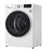 LG Sèche-linge 9 kg | Pompe à chaleur | Condenseur autonettoyant | Moteur et compresseur DUAL Inverter garantis 10 ans, LG RH9V57WH