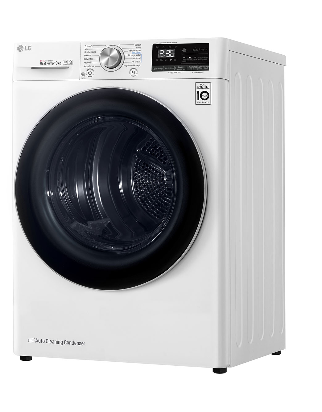 Sèchelinge 9kg A+++ Condenseur Compresseur DUAL Inverter et moteur Inverter