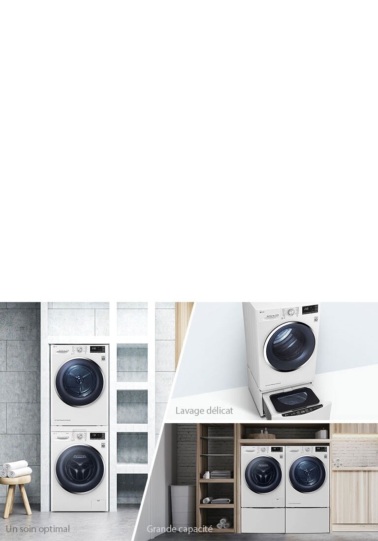 Sèche-linge en situation