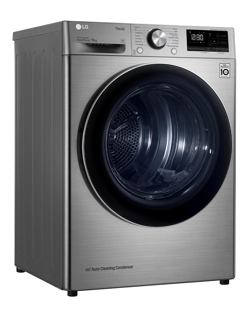 Sèchelinge 9kg A+++ Condenseur Compresseur DUAL Inverter et moteur Inverter