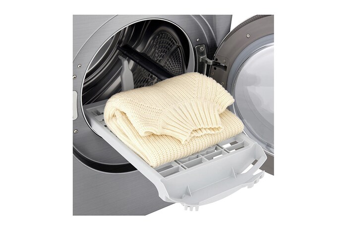 LG Sèche-linge 9kg | A+++ | Condenseur Autonettoyant | Compresseur DUAL Inverter et moteur Inverter garanti 10 ans, LG RH9V72IX