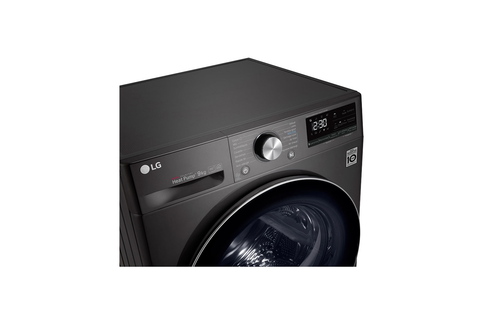 LG RH9V92BS Vue de côté