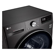 LG Sèche-linge 9kg | A+++ (-10%)| Condenseur Autonettoyant |Compresseur DUAL Inverter et moteur Inverter garanti 10 ans, LG RH9V92BS