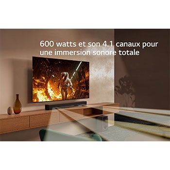 Carte USP : 600 watts et 4.1 canaux pour un son dominant l’espace