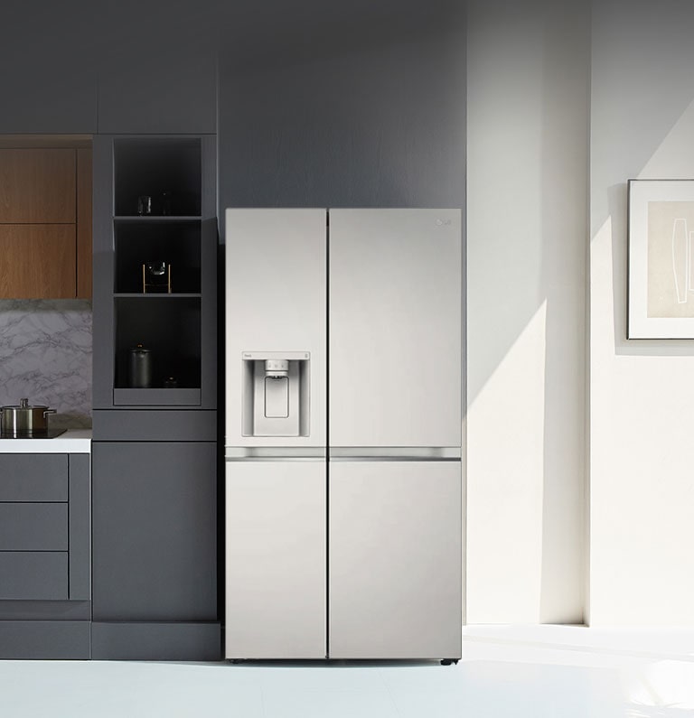 Réfrigérateur américain LG GSLV70SWTF Blanc - Achat / Vente