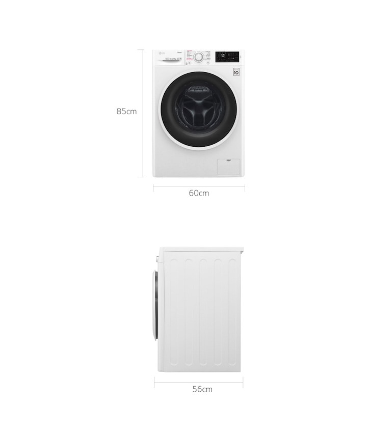 F84J30WH LG Lave linge hublot pas cher ✔️ Garantie 5 ans OFFERTE