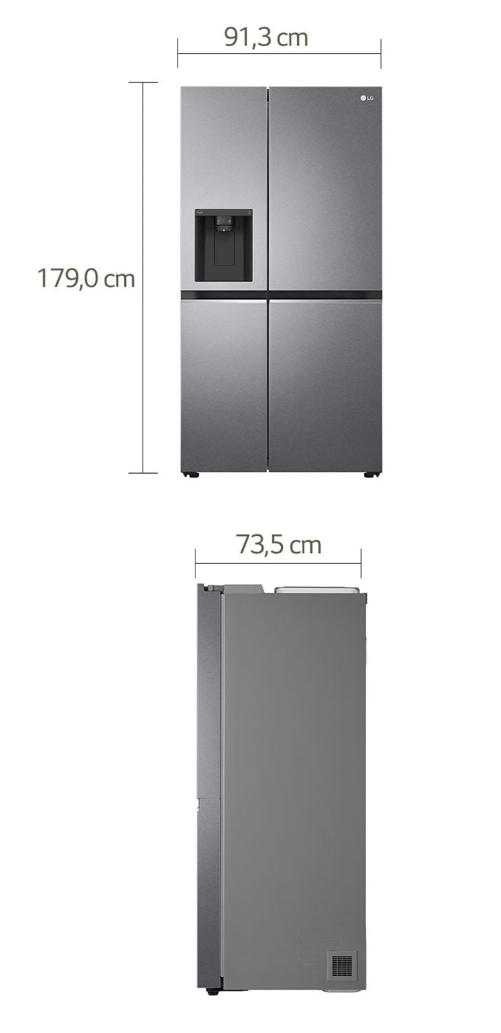 Réfrigérateur américain - GSLV70DSTF