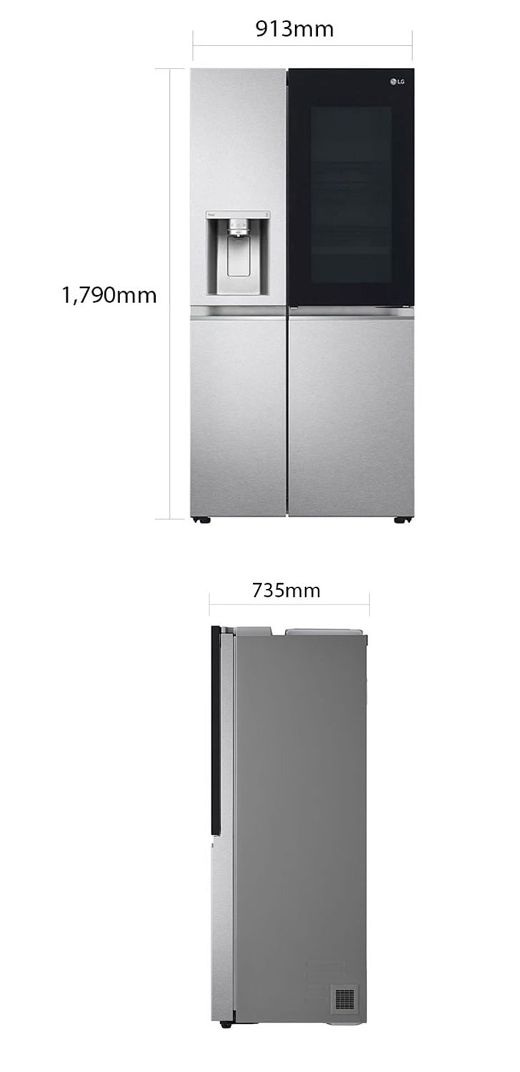 Réfrigérateur Américain LG GSXV90PZAE Inox - Achat / Vente réfrigérateur  américain Réfrigérateur Américain LG GSXV90PZAE Inox - Cdiscount