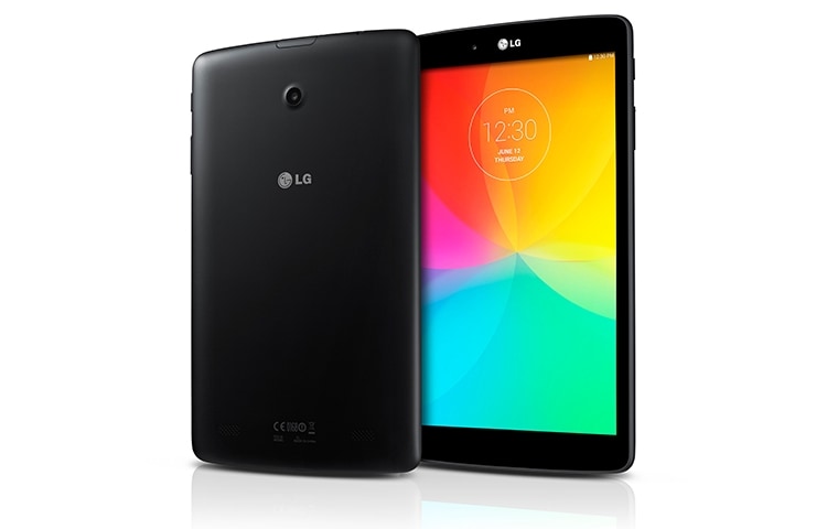 LG G Pad 8.0 | Ecran 8" (20,3cm) 1280x720 | Batterie 4200 mAh | Mémoire 16 GO | RAM : 1 GO | Processeur QuadCore 1,2 Ghz | APN 5MP | Android Kitkat | Knock Code, LG G Pad 8.0