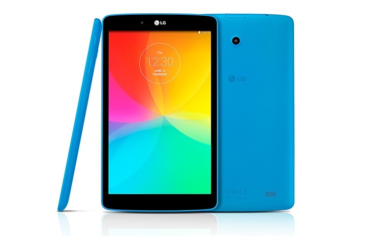 LG G Pad 8.0 | Ecran 8" (20,3cm) 1280x720 | Batterie 4200 mAh | Mémoire 16 GO | RAM : 1 GO | Processeur QuadCore 1,2 Ghz | APN 5MP | Android Kitkat | Knock Code, LG G Pad 8.0