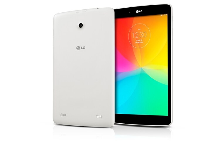 LG G Pad 8.0 | Ecran 8" (20,3cm) 1280x720 | Batterie 4200 mAh | Mémoire 16 GO | RAM : 1 GO | Processeur QuadCore 1,2 Ghz | APN 5MP | Android Kitkat | Knock Code, LG G Pad 8.0