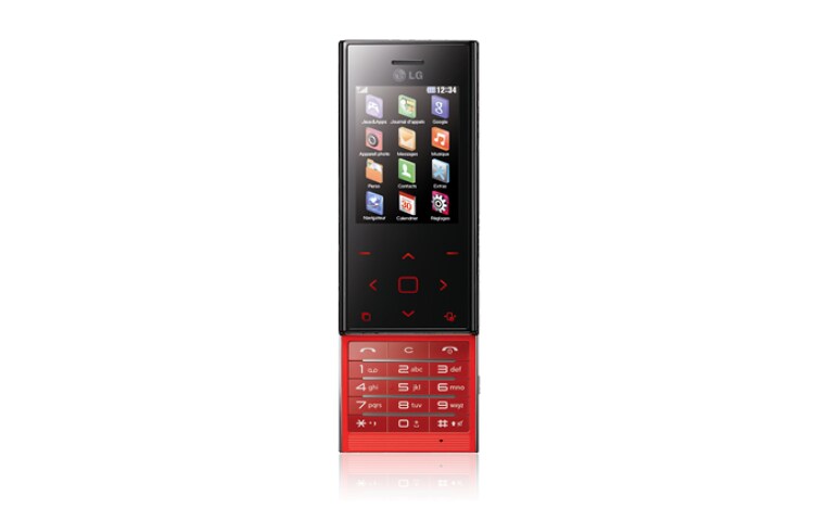 LG Téléphone mobile avec Ecran 2,4’’ TFT, Port USB 2.0, Bluetooth 2.1 Stéréo, Appareil photo 5MP, LG BL20