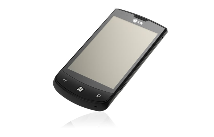 LG Téléphone Mobile Windows Phone 7, appareil photo 5 MP, écran capacitif 3,8 pouces, mémoire 16 Go, LG E900