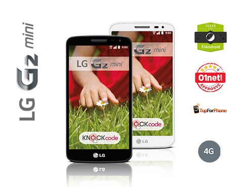 LG G2 mini | Ecran IPS QHD 4.7 pouces (11,9cm) | Batterie 2440 mAh