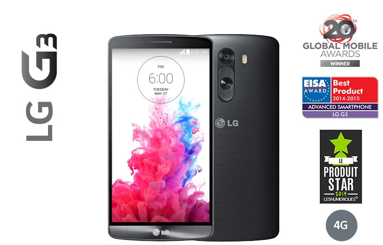 LG G3 | 4G | ECRAN Quad HD IPS 5,5" (14,7CM)