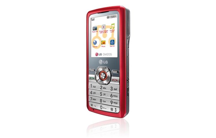 LG Téléphone mobile avec appareil photo 5 MP, Ecran 2’’, LG GM205