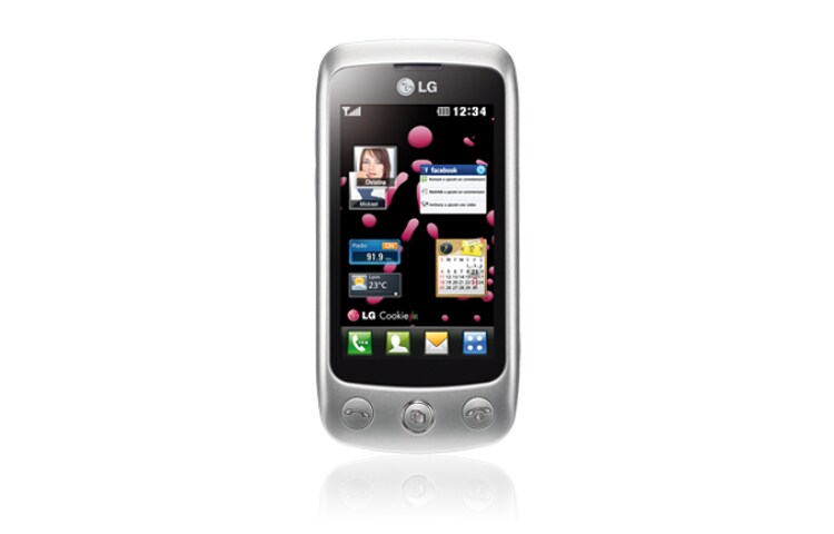 LG Téléphone mobile avec appareil photo 3 MP, Ecran tactile 3’’, Internet 3G+, LG GS500